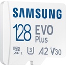 Image 1 of Samsung EVO Plus microSDXC 128GB C10/UHS-1/U3/A2/V30 MB-MC128KA/EU