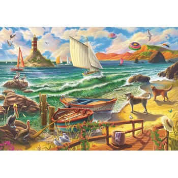 Image 1 of Anatolian - Puzzle The Seashore View - 500 piese