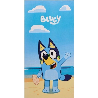 Faro osuška Micro Bluey pláž polyester 70 x 140 cm