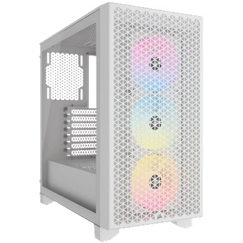 Image 1 of Corsair 3000D RGB White (CC-9011256-WW)