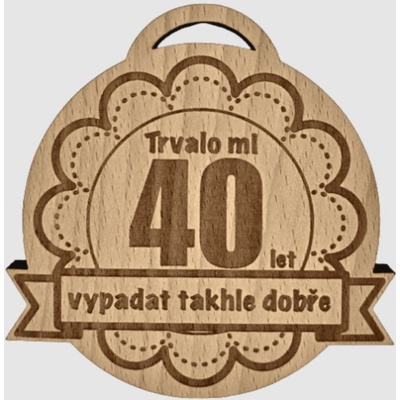 Trvalo mi 40 let medaile
