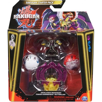 Spin Master Bakugan ŠTARTOVACIA SADA ŠPECIÁLNY ÚTOK DRAGONOID SOLID
