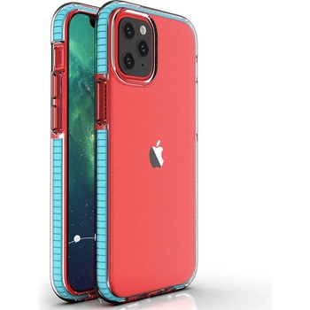 HQWear Кейс с цветна рамка Spring Case за Apple iPhone 13 Pro, Светлосин (KXG0020856)