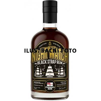 Pusser's Night watch Black 40% 0,7 l (holá láhev)
