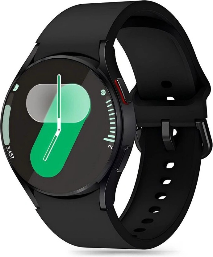 Tech-Protect Силиконова каишка за Samsung Galaxy Watch 4/5/5 Pro/6/7/FE от Tech-Protect Silicone - Черен (5906302313518)