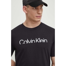 Calvin Klein Tričko Performance černá potiskem 00GMS4K190