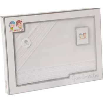 Gamberritos Бебешки спален комплект от 3 части Gamberritos - Цветчета, 60 х 120 cm (10622)