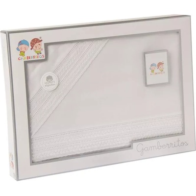 Gamberritos Бебешки спален комплект от 3 части Gamberritos - Цветчета, 60 х 120 cm (10622)