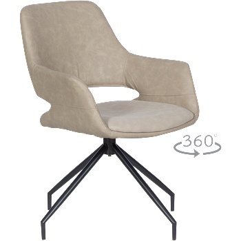 Carmen Трапезен стол totnes - бежов sf 1