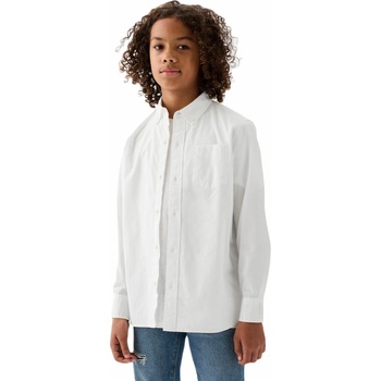 GAP LS Poplin biela
