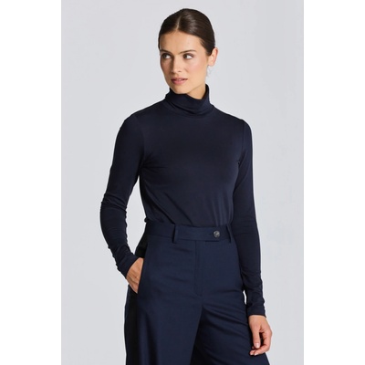 Gant rolák D1. JERSEY LS TURTLENECK modrá