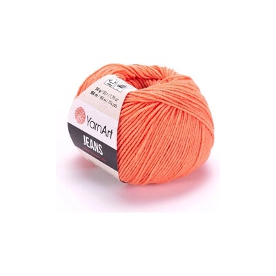 YarnArt Jeans 23 - světle oranžová