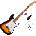 PSD Guitars STC-100-HSS Basic SET Сунбурст Електрическа китара