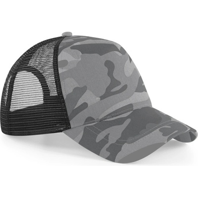 Beechfield B 694 Camo Trucker 5 panelová COT530694y9299-arctic camo Maskáčová artická