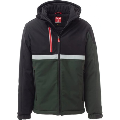 Payper WISE PAD Zateplená softshellová bunda Green Black
