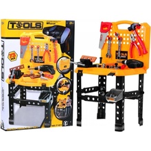 RKToys dílna ponk malý kutil kufřík + sada nářadí