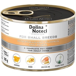 Dolina Noteci Premium Малки породи с пъдпъдък, тиква и паста 185 г