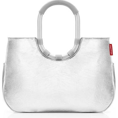 Reisenthel Loopshopper L Silver crackle