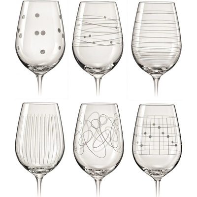 Crystalex Sklenice na víno VIOLA ELEMENTS 6 ks 450 ml
