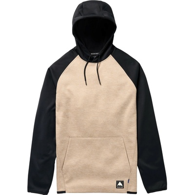 Burton Crown Weatherproof Pullover Summit Taupe Heather/True Black