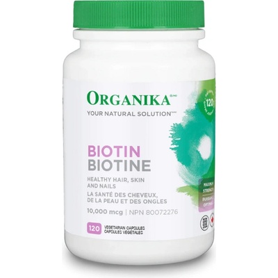 Organika Biotín vitamín B7 10 000 mcg 120 kapsúl
