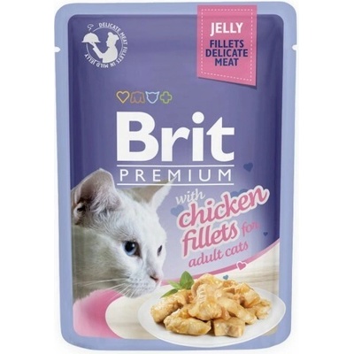 Brit Premium Cat D Filety v Jelly with Chicken 85 g