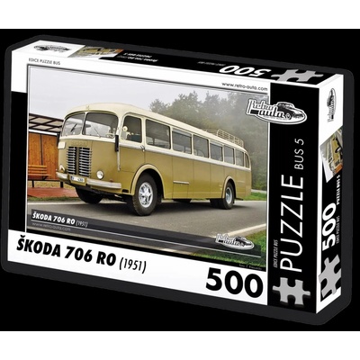 RETRO-AUTA BUS č. 5 Škoda 706 RO 1951 500 dielov