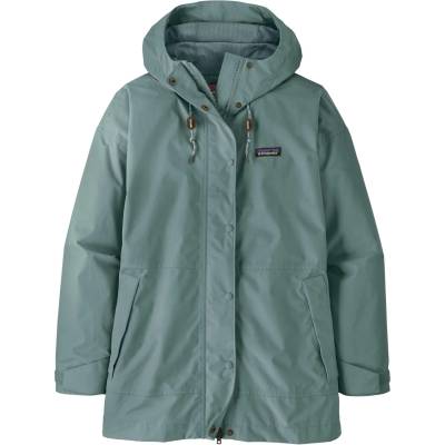 Patagonia Дамско водоустойчиво яке Patagonia Women's Outdoor Everyday Rain Jacket Waterproof jacket - Blue Sage (102-3868-1014)