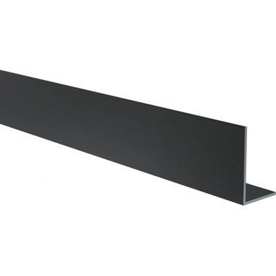 Hahn Steel Hliníkový dorazový profil brány 80x50 - 2000mm, antracit