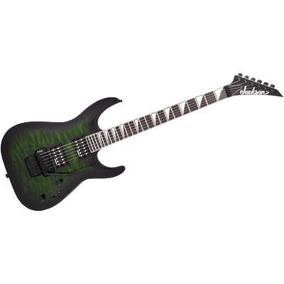 Jackson JS32Q Dinky DKA TRS GRN BRS