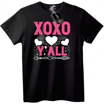 NOONEBRAND Тениска XOXO Любов - 2XL, White