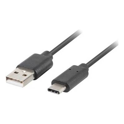 Lanberg CA-USBO-10CU-0005-BK USB-C (M) – USB-A (M) 2.0, 0,5m černý