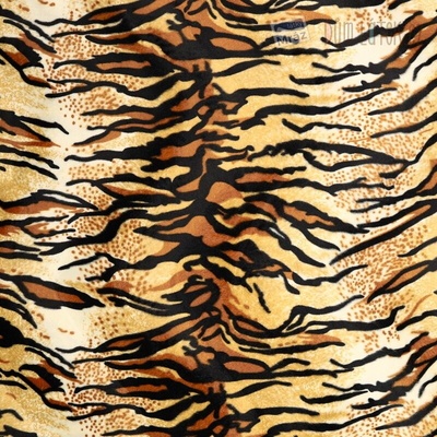 Umelá kožušina zvierací vzor