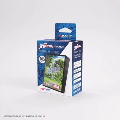 Gamegenic - MTG x Marvel's Spider-Man: Premium Art Sleeves Spider-Man Forest obaly 105 ks