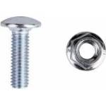 Baks Mushroom screw + barbed collar cap SGK M6x20 903100 /100pcs, /