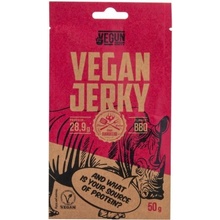 VegSnack s.r.o. Vegan Jerky s příchutí BBQ 50 g VEGUN