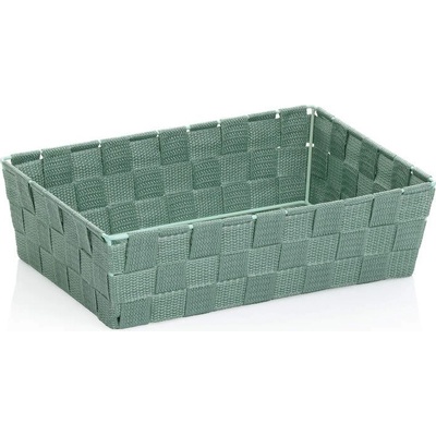 KELA Košík Alvaro 30x21 cm plast lipová zelená KL-24517