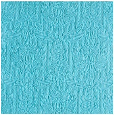 Goba ubrousky světle petrolejové Elegance 33x33cm