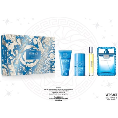 Versace Eau Fraîche комплект за мъже