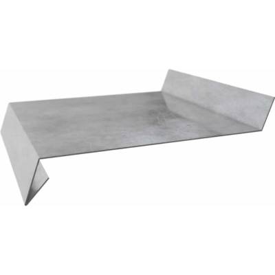 Parapet r.š.125mm AluZinek dl.2m