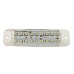  Габарит, бял 18 LED 12-24V 100mm