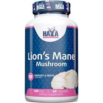 Haya Labs Lion's Mane mushroom 500 mg 60 kapsúl