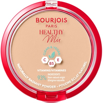 Bourjois Healthy Mix Матираща пудра Clean & Vegan, 004 Golden Beige, 10 g