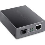 TP-Link Медиен конвертор TP-Link - FC111PB-20, WDM, PoE, 20 km, черен (FC111PB-20)