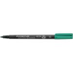 STAEDTLER Маркер Lumocolor Перманентен 1, 0mm зелен (317-5)