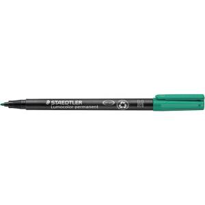 STAEDTLER Маркер Lumocolor Перманентен 1, 0mm зелен (317-5)