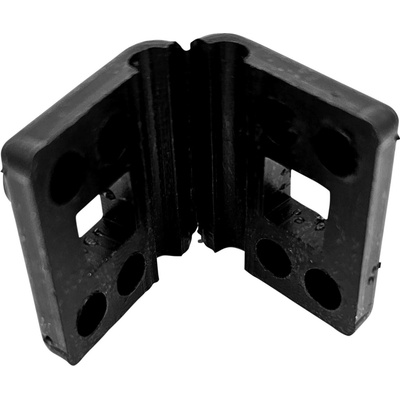 Vymezovač příchytek panleů PILOFOR pro dráty 4-5 mm PVC, černá