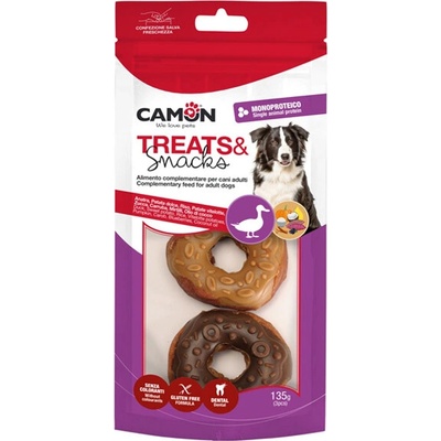 Camon Treats&Snacks Dog Donuts Mix 3ks 135 g