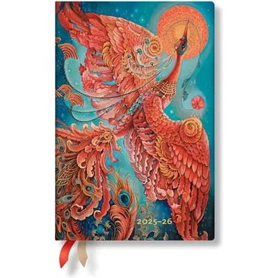 Paperblanks Планер Firebird, Mini, хоризонтален, твърда кори (1570181378)