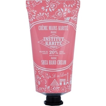 Institut Karite Rose Hand Cream krém na ruce 75 ml